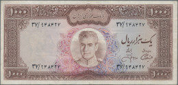 Iran: Bank Markazi Iran, Lot With 12 Banknotes, Series ND(1971-1973), With 50, 3 - Iran