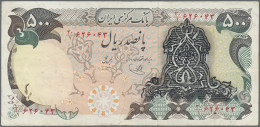 Iran: Bank Markazi Iran, Lot With 9 Banknotes Overprint Series ND(1979), With 2x - Iran