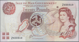Isle Of Man: Isle Of Man Government, 20 Pounds ND(2000), REPLACEMENT NOTE With P - Andere & Zonder Classificatie