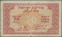 Israel: Israel Government And Anglo-Palestine Bank Ltd., Set With 3 Banknotes, C - Israel
