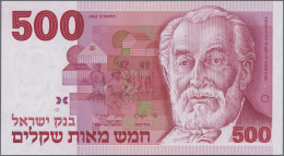 Israel: Bank Of Israel, Lot With 10 Banknotes, 1980-1984 Series, With 1, 5, 10, - Israel