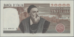 Italy: Banca D'Italia, 20.000 Lire Tiziano Vecellio, 21.02.1975, P.104, Great Or - Other & Unclassified