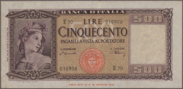 Italy: Banca D'Italia, Giant Lot With 66 Banknotes, Series 1966-1997 With A Lot - Sonstige & Ohne Zuordnung