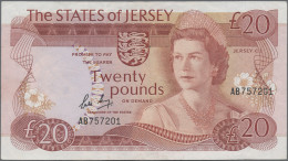 Jersey: The States Of Jersey, Lot With 6 Banknotes, Series 1983/85, With 1 Pound - Sonstige & Ohne Zuordnung