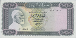 Libya: Central Bank Of Libya, Lot With 6 Banknotes, Series 1971-72, Comprising ¼ - Libya