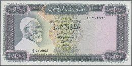 Libya: Central Bank Of Libya, Lot With 6 Banknotes, Series 1971-72, Comprising ¼ - Libyen