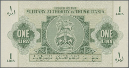 Libya: Military Authority In Tripolitania, Set With 4 Banknotes, Series ND(1943) - Libia