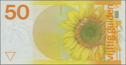 Netherlands: De Nederlandsche Bank, Lot With 6 Banknotes, 1966-1982 Series, With - Autres & Non Classés