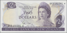 New Zealand: Reserve Bank Of New Zealand, Huge Lot With 10 Banknotes, Series ND( - New Zealand