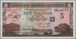 Northern Ireland: Ulster Bank Limited, Lot With 6 Banknotes, 1939-2012 Series, W - Other & Unclassified