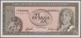 Tonga: Government Of Tonga, ½ Pa'anga 1967, P.13a In UNC Condition. - Tonga