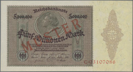 Deutschland - Deutsches Reich Bis 1945: Reichsbanknote 5 Millionen Mark 1923 "Me - Otros & Sin Clasificación