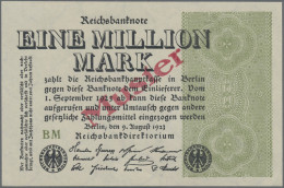 Deutschland - Deutsches Reich Bis 1945: Reichsbanknote 1 Million Mark 1923 MUSTE - Other & Unclassified