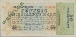 Deutschland - Deutsches Reich Bis 1945: Reichsbanknote 50 Milliarden Mark 1923 M - Sonstige & Ohne Zuordnung