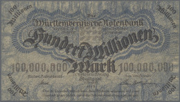 Deutschland - Deutsches Reich Bis 1945: Lot Mit Etwa 100 Banknoten, Dabei Etwas - Other & Unclassified