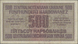 Deutschland - Nebengebiete Deutsches Reich: Zentralnotenbank Ukraine, Set Mit 1, - Andere & Zonder Classificatie