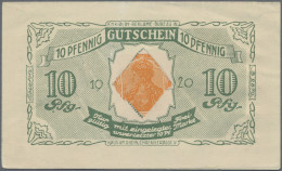 Deutschland - Briefmarkennotgeld: Köln, K. H. Kjölby, Reklame Bureau, 10 Pf., 19 - Otros & Sin Clasificación