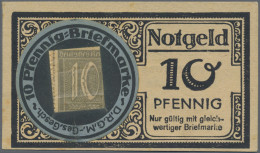 Deutschland - Briefmarkennotgeld: Mösbach, Amt Achern, Sutterer & Cie., Kirschwa - Other & Unclassified