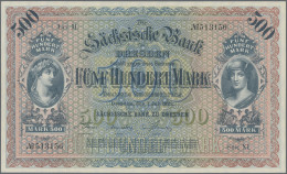 Deutschland - Länderscheine: Lot Mit 49 Länderbanknoten 1900 Bis 1923, Teils Geb - Other & Unclassified