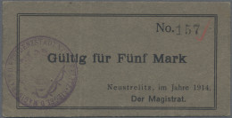 Deutschland - Notgeld - Mecklenburg-Vorpommern: Mecklenburg, Doublettenlot Mit W - [11] Local Banknote Issues