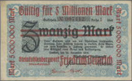 Deutschland - Notgeld - Rheinland: Lintfort, Steinkohlenbergwerk Friedrich Heinr - [11] Local Banknote Issues