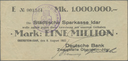 Deutschland - Notgeld - Rheinland: Oberstein-Idar, Deutsche Bank, Schecks Auf St - [11] Local Banknote Issues