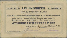 Deutschland - Notgeld - Rheinland: Remscheid, Remscheider Feilen-Fabrik, 3 Mio. - [11] Local Banknote Issues