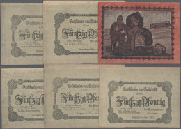 Deutschland - Notgeld - Schleswig-Holstein: Halebüll, Gemeinde, 6 X 50 Pf., 1921 - [11] Lokale Uitgaven