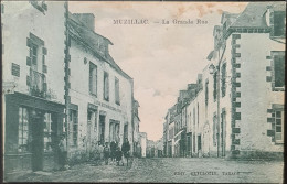 56 Morbihan Muzillac La Grande Rue Animée - Muzillac