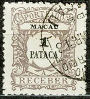 Macau, 1904, # 11, Porteado, Used - Gebraucht