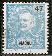 Macau, 1898, # 90, Used - Usati