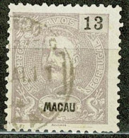 Macau, 1903, # 136, Used - Usados