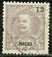 Macau, 1903, # 136, Used - Usados