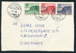 1957 Norway Nordkapp Set Of 3 On (1964) Cover (front Only)  - Nuovi