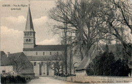 Gibles Canton La Clayette Vue De L'Eglise Church Chiesa Saône-et-Loire 71800 Cpa Non Ecrite Au Dos En B.Etat - Andere & Zonder Classificatie