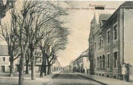 NEUF BRISACH  NEUBREISACH   =  Strassburger Strasse Mit Postamt   5580 - Neuf Brisach