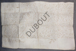 Erwetegem/Zottegem 1646 Betreft De Heerlijkheid Van Hermeys In De Parochie Erwetegem  (V2863) - Manuskripte
