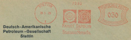 Meter Cover Germany 1929 - DAPOLIN - Standard Motor Oil - Petróleo