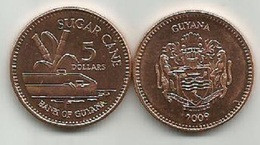 Guyana 5 Dollars 2009. High Grade - Guyana