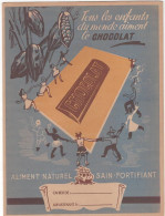 PROTEGE CAHIER   Chocolat - Chocolade En Cacao