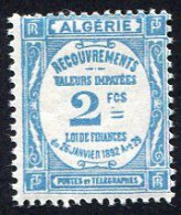 Colonie Française ; Algérie ; Taxe N°20 Neuf* ; Qualité Très Beau - Postage Due