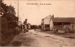 Frontenard Canton Pierre-de-Bresse Route De Louhans Saône-et-Loire 71270 Dos Vert Cpa Voyagée En 1929 En B.Etat - Andere & Zonder Classificatie