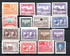 China Chine : (1 )  Lot De Timbres Chine Communiste - China Oriental 1949-50