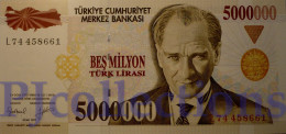 TURKEY 5000000 LIRA 1997 PICK 210b UNC - Turquie