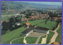 Carte Postale 38. Virieu-sur-Bourbre Et La Maison De Retraite  Vue Aérienne Très Beau Plan - Virieu