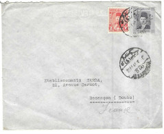 Enveloppe1948 / 2 Timbres  / Alexandria Egypte - Brieven En Documenten