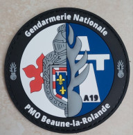 PATCH ECUSSON PVC 3D Collection GENDARMERIE PMO Beaune La Rolande - Polizia