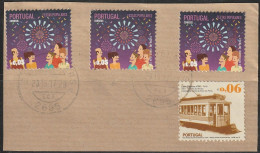 Fragment - Transport, Traimways & Popupal Parties -|- Mundifil Nºs - 4222 + 3737 - Postmark 2013 - Usati