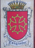 REGION - LANGUEDOC. (Blason) CPSM - Languedoc-Roussillon