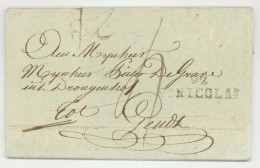 92 ST Nicolas Sint-Niklaas Pour Gent Gand 1800 - 1792-1815 : Departamentos Conquistados